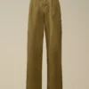 Pantaloni cargo larghi in 50 Fili Wax