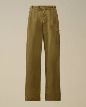 Pantaloni cargo larghi in 50 Fili Wax