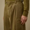 Pantaloni cargo larghi in 50 Fili Wax