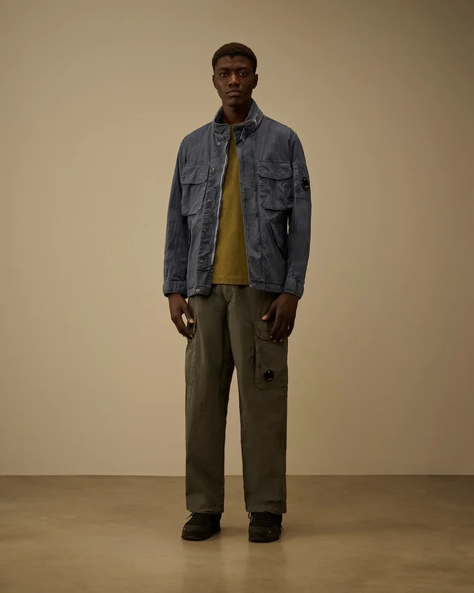 Pantaloni cargo larghi in Flatt Nylon con dettaglio a Lens