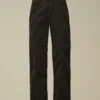 Pantaloni cargo Lens in Chrome-R dal taglio regolare