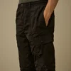Pantaloni cargo Lens in Chrome-R dal taglio regolare