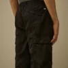 Pantaloni cargo Lens in Chrome-R dal taglio regolare