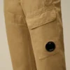 Pantaloni cargo Lens in cotone/lino U16
