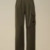 Pantaloni cargo squadrati in cotone rip-stop con dettaglio a lente