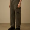 Pantaloni cargo squadrati in cotone rip-stop con dettaglio a lente