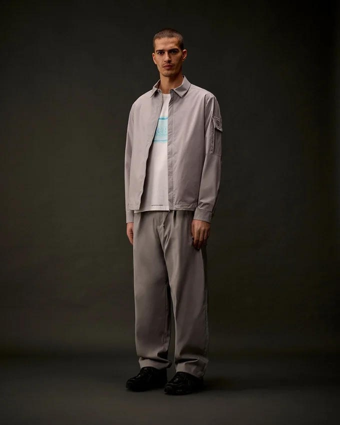 Pantaloni cargo squadrati in panama tecnico della Metropolis Series