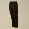 Pantaloni cargo U16 in gabardina elasticizzata con dettaglio a Lens