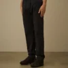 Pantaloni chino regular in gabardina di cotone