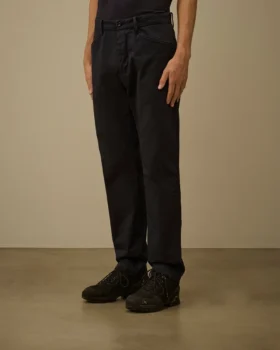 Pantaloni chino regular in gabardina di cotone