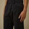 Pantaloni chino regular in gabardina di cotone