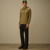 Pantaloni chino regular in gabardina di cotone