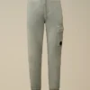 Pantaloni della tuta cargo in felpa di cotone a trama diagonale con dettaglio a Lens