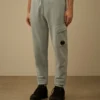Pantaloni della tuta cargo in felpa di cotone a trama diagonale con dettaglio a Lens