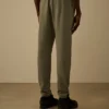 Pantaloni della tuta in pile leggero con motivo a lenti