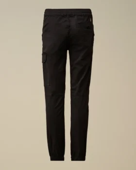 Pantaloni della tuta U16 in gabardina elasticizzata con tasche cargo e Lens