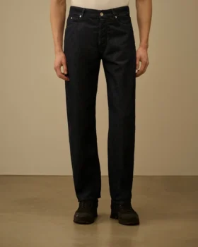 Pantaloni in denim 3/1 senza cuciture laterali