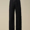 Pantaloni larghi in denim 3/1