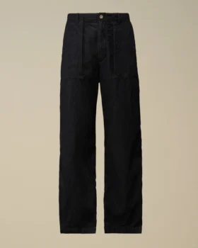 Pantaloni larghi in denim 3/1