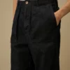 Pantaloni larghi in denim 3/1