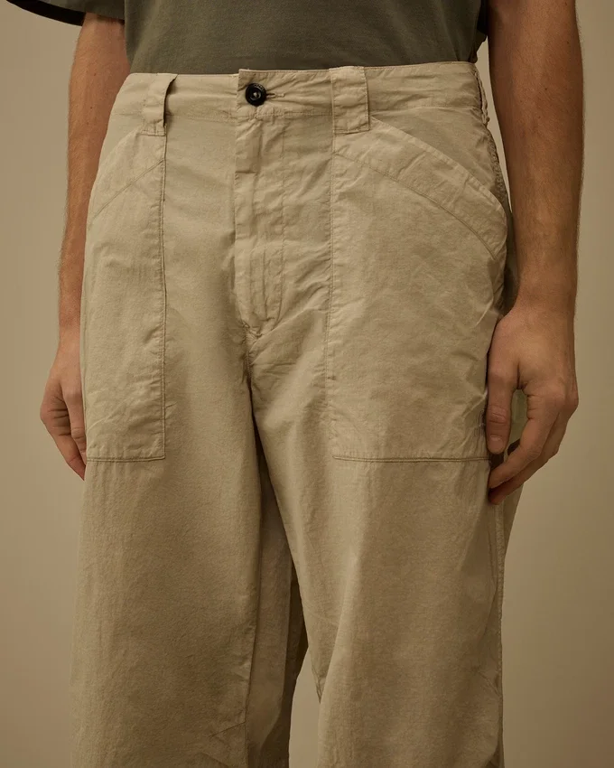 Pantaloni larghi in Flatt Nylon