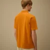 Polo a maniche corte con mezza zip in jersey 1020