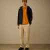Polo a maniche corte con mezza zip in jersey 1020