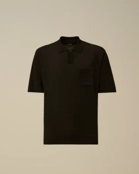 Polo a maniche corte in filato Lisle