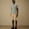 Polo con logo a maniche corte in jersey Gasato mercerizzato 70/2