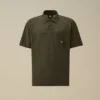 Polo in jersey placcato 20/1