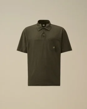 Polo in jersey placcato 20/1