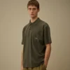 Polo in jersey placcato 20/1