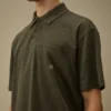 Polo in jersey placcato 20/1