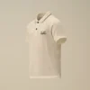 Polo U16 a maniche corte in piquet elasticizzato con logo