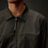 Sovracamicia con zip in gabardina della Metropolis Series