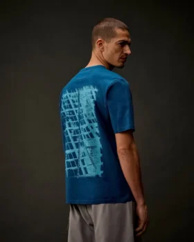 T-shirt a maniche corte in jersey mercerizzato della Metropolis Series