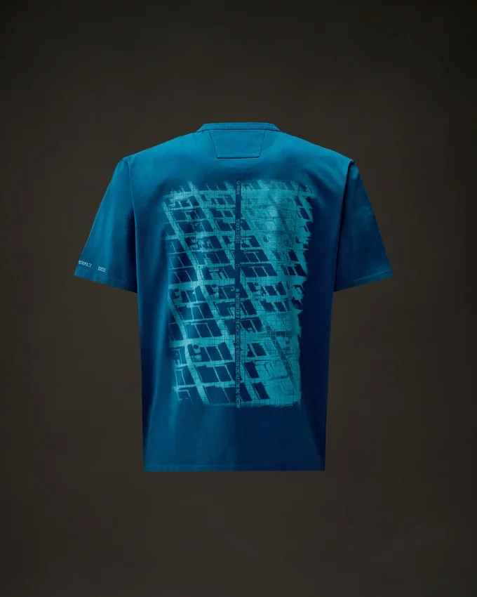 T-shirt a maniche corte in jersey mercerizzato della Metropolis Series