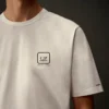 T-shirt a maniche corte in jersey mercerizzato della Metropolis Series con grafica stampata