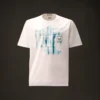 T-shirt a maniche corte in jersey mercerizzato della Metropolis Series con logo grafico