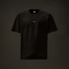 T-shirt a maniche corte in jersey mercerizzato della Metropolis Series con logo sul petto