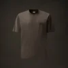 T-shirt a maniche corte in jersey mercerizzato della Metropolis Series con logo sul petto