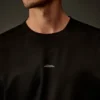 T-shirt a maniche corte in jersey mercerizzato della Metropolis Series con logo sul petto