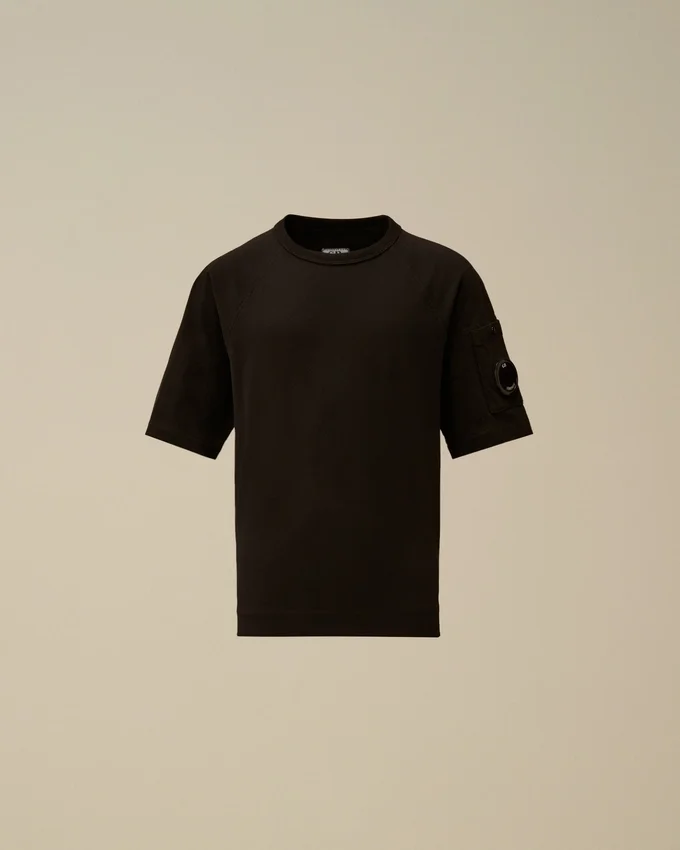 T-shirt oversize a maniche corte in jersey di cotone 30/1 U16 con Lens